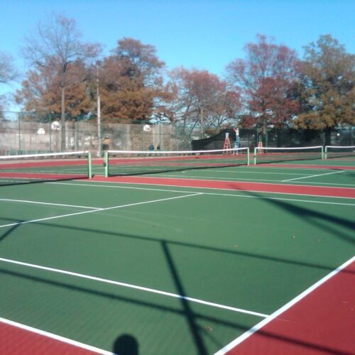 Tennisnet Standaard 7 Tennisnetten, verrassend voordelig en toch bijzonder duurzaam en degelijk. Machinaal geknoopte tennisnetten.